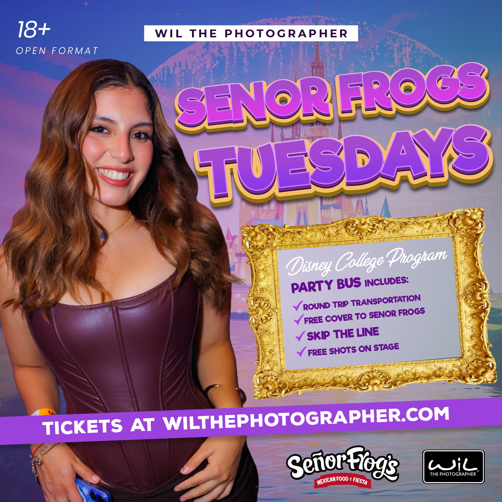 DCP College Night @ Senor Frogs Tuesdays